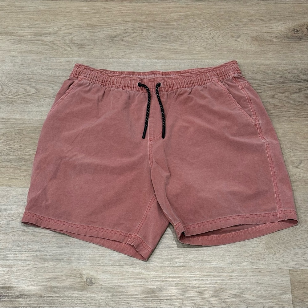 Bearbottom 7” Volley Shorts Men’s Large, Red